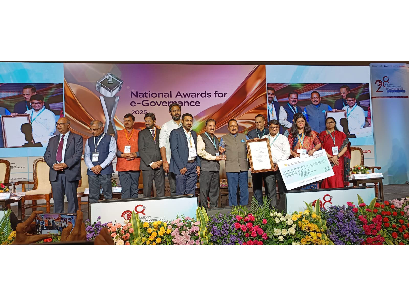 IMD receives National Award for e-Governance (Photo: @Indiametdept/X)