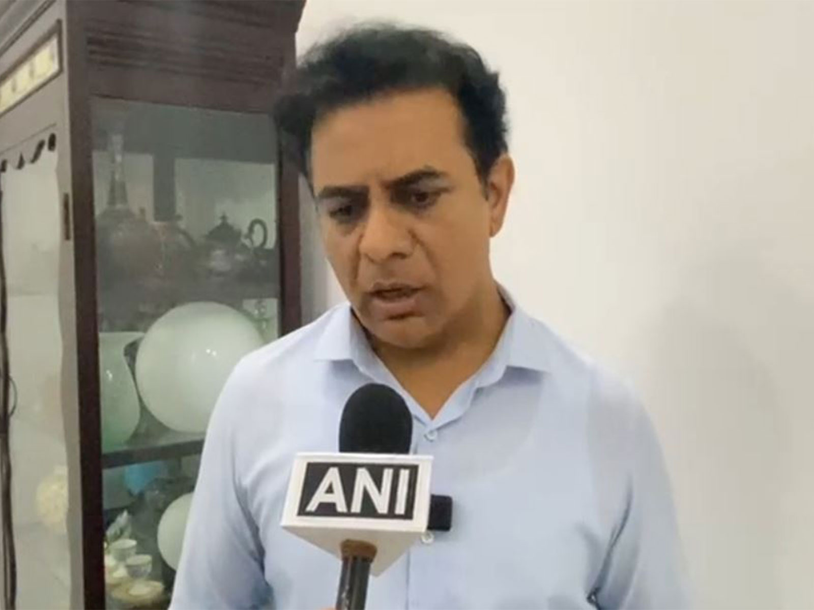 BRS Working President K T Rama Rao. (Photo/ANI)