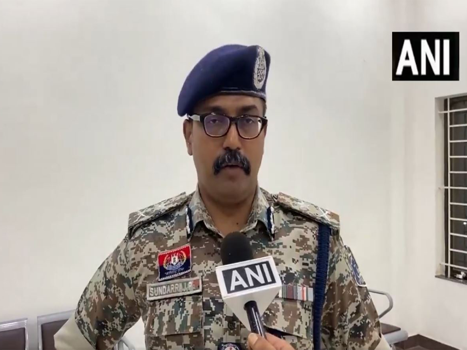 Bastar IG P Sundarraj (Photo: ANI)