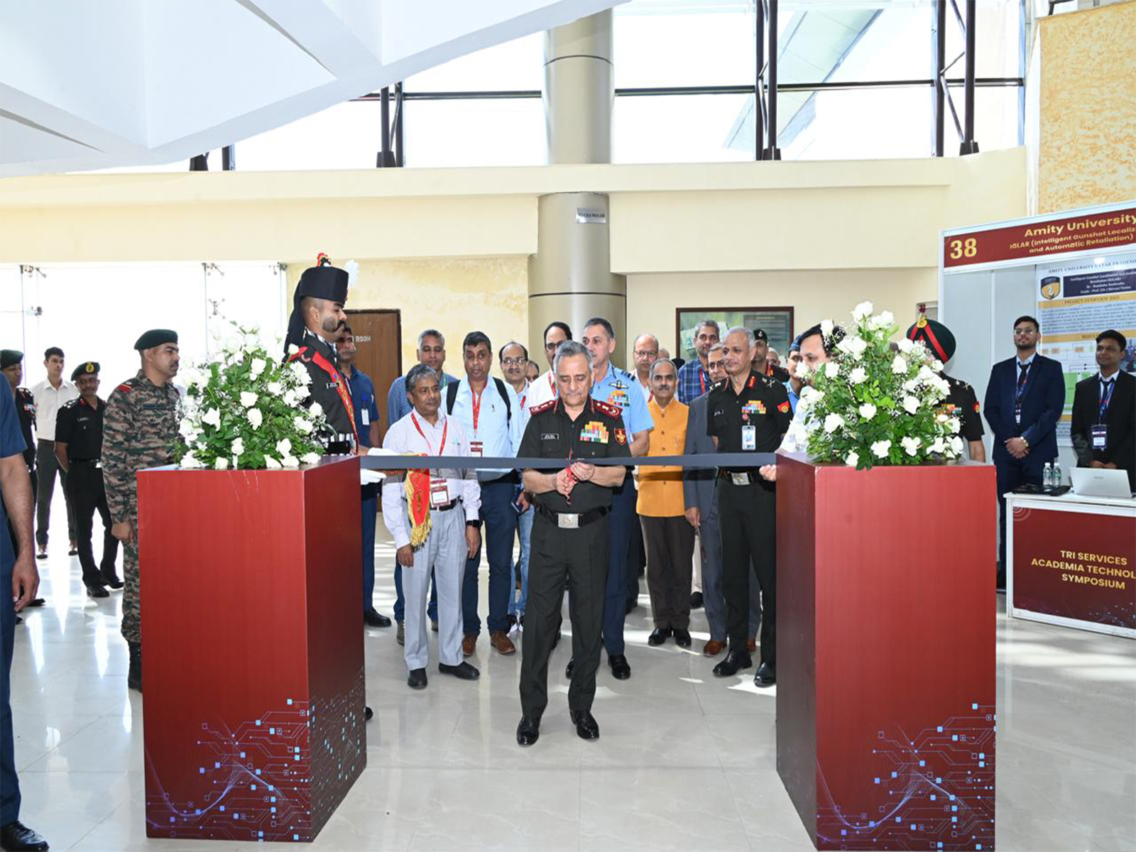 The symposium was inaugurated by Chief of Defence Staff (CDS), General Anil Chauhan(Photo: @HQ_IDS_India/X)