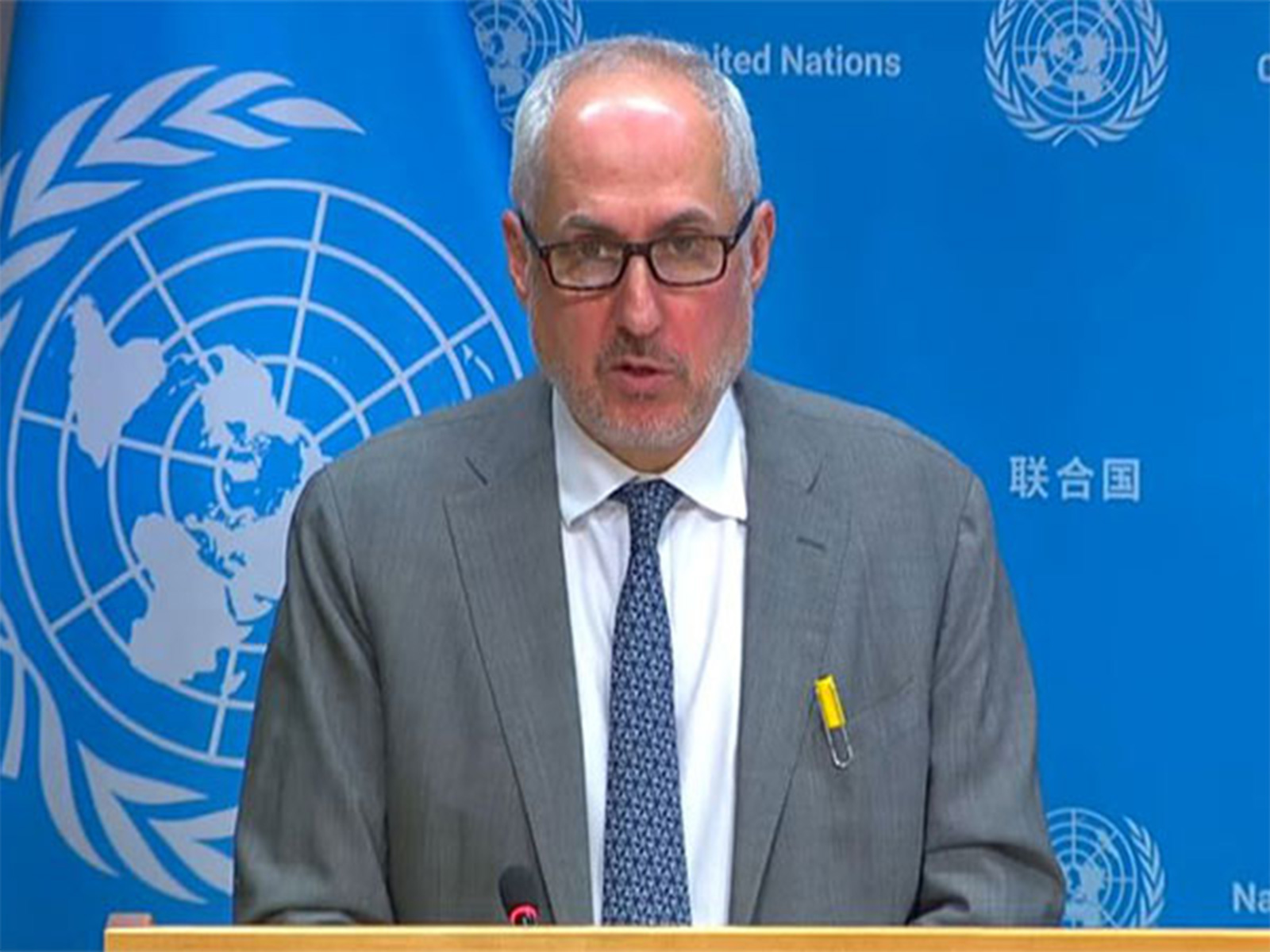 United Nations Spokesperson Stephane Dujarric (Photo/@UN)