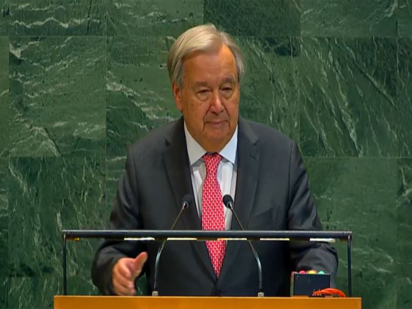 UN Secretary-General António Guterres (Photo/https://webtv.un.org/)