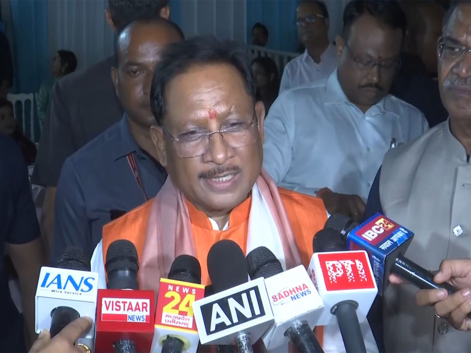 Chhattisgarh Chief Minister Vishnu Deo Sai (Photo/ANI)