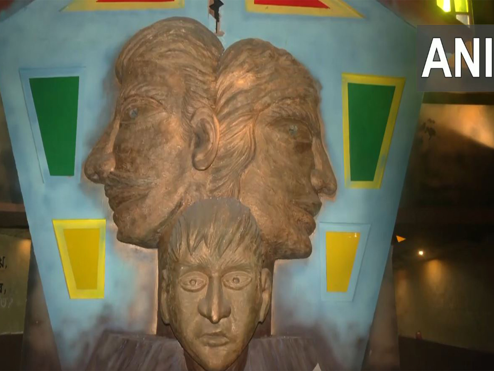 A Durga Puja pandal in Kolkata (Photo/ANI)