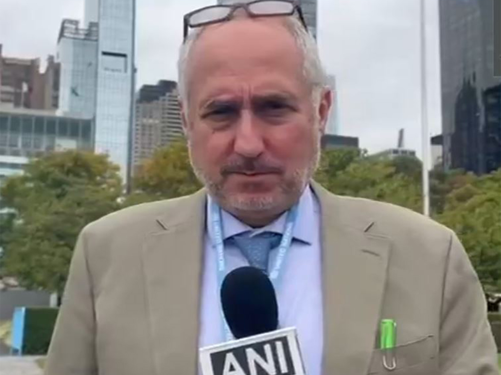 UN spokesperson Stéphane Dujarric (Photo/ANI)