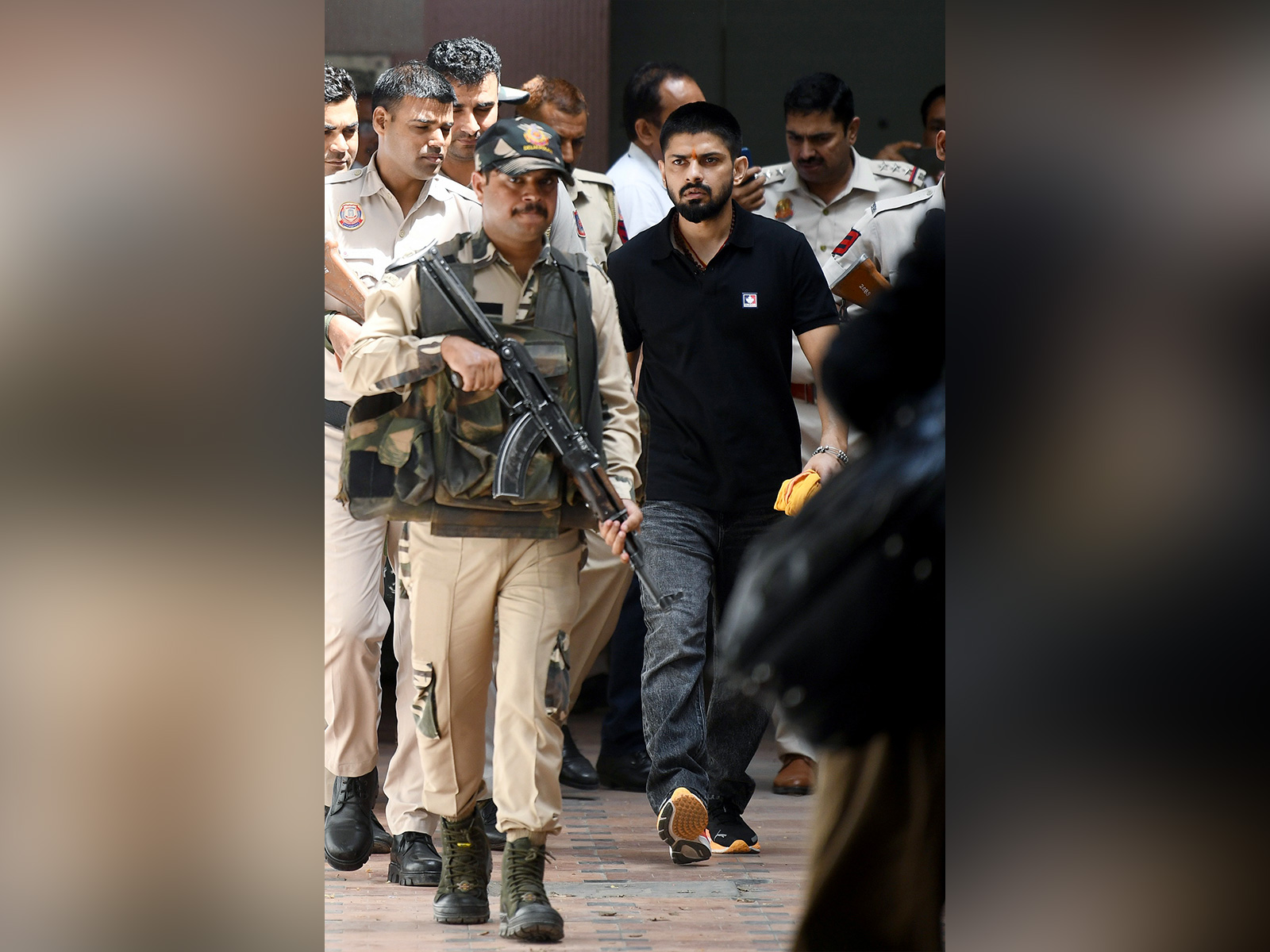 Gangster Lawrence Bishnoi (File Photo/ANI)