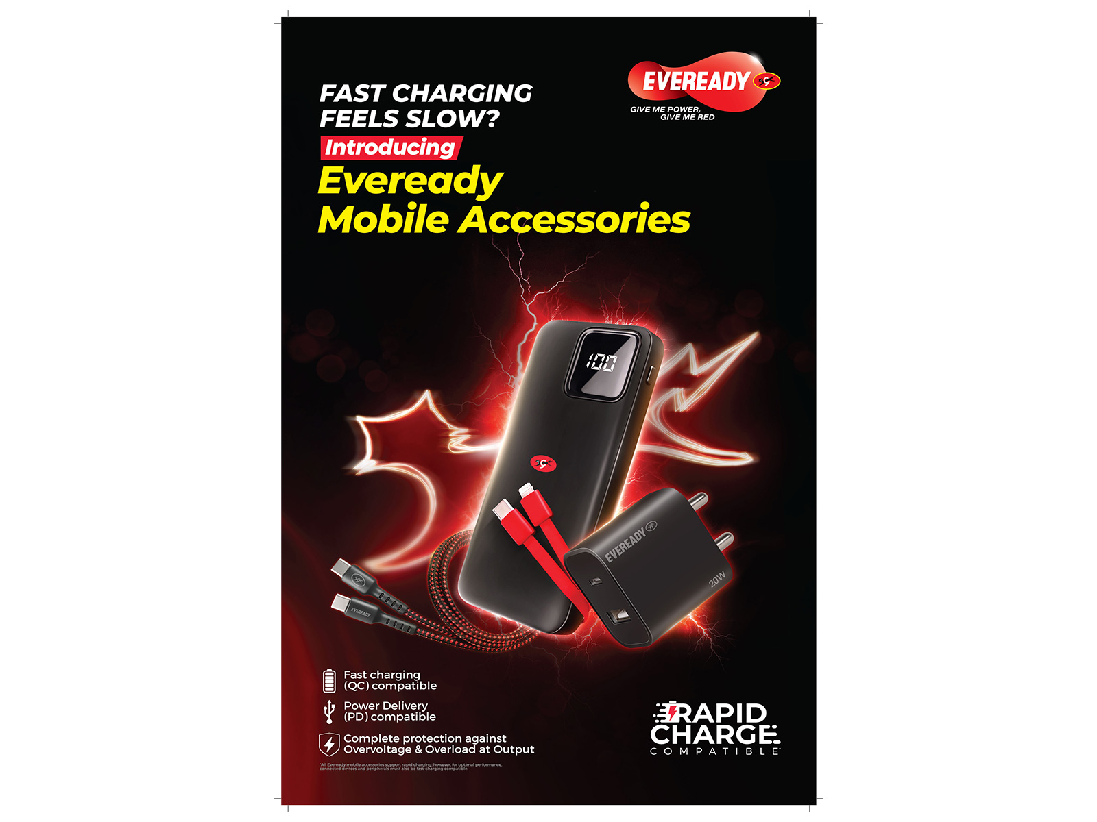 Eveready enters the mobile accessories market with fast-charging solutions