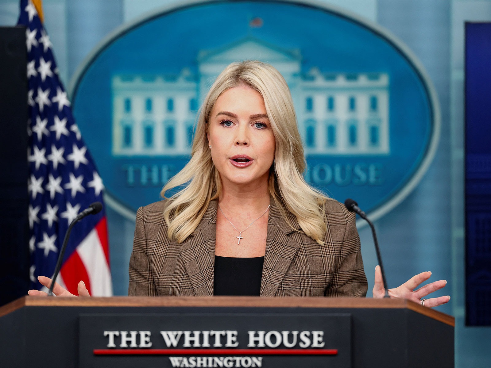 White House Press Secretary Karoline Leavitt (Photo/Reuters) White House Press Secretary Karoline Leavitt (Photo/Reuters)