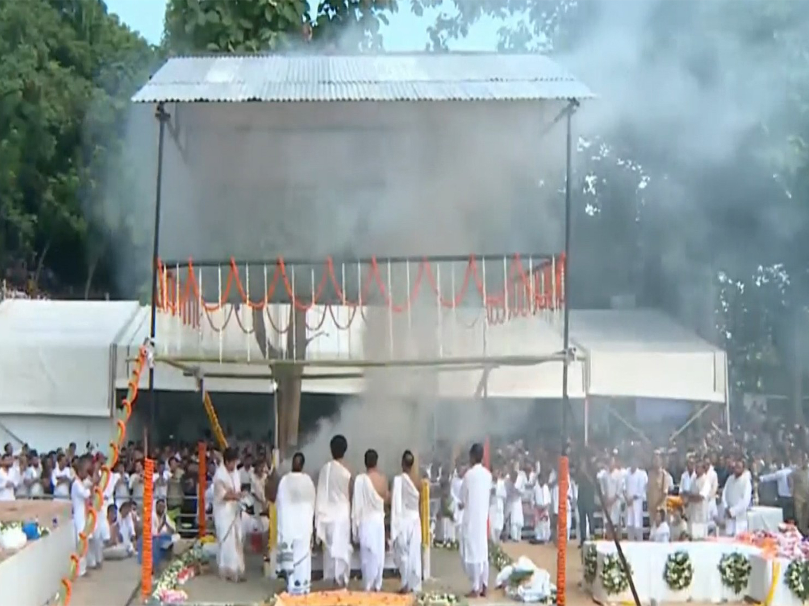 Zubeen Garg cremated with full state honours in Assam