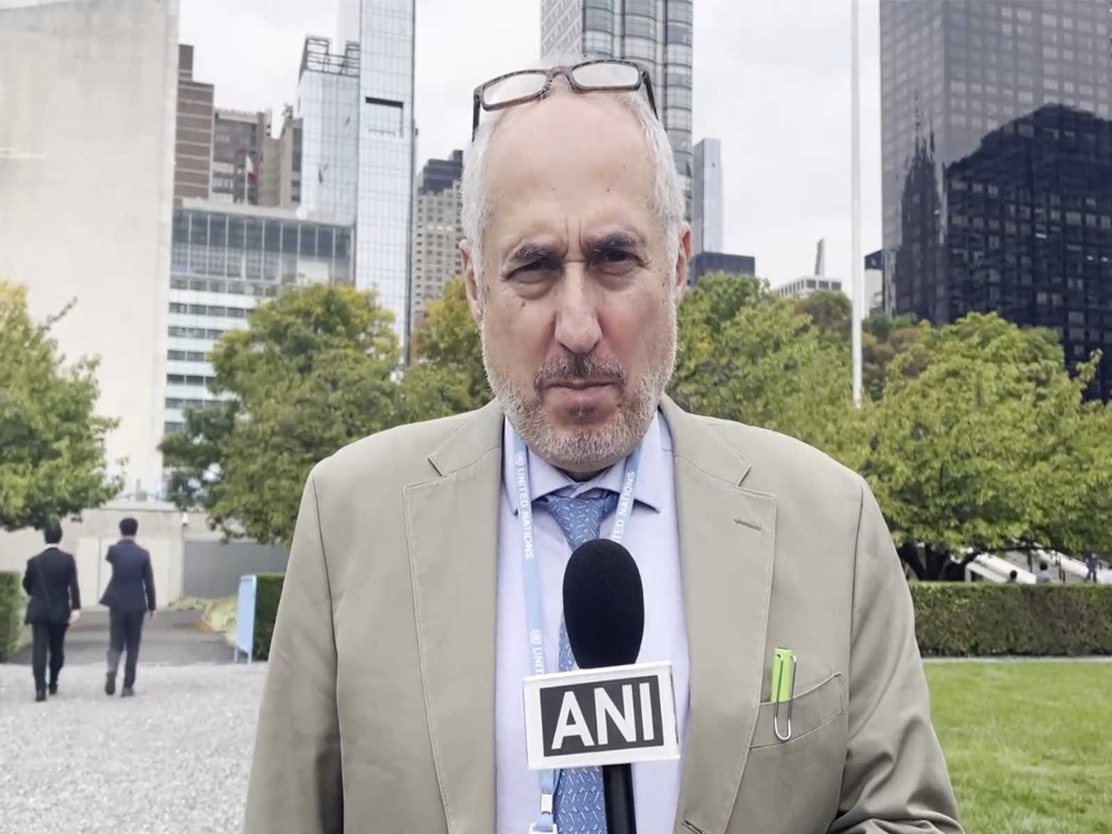 UN spokesperson Stéphane Dujarric (Photo/ANI)