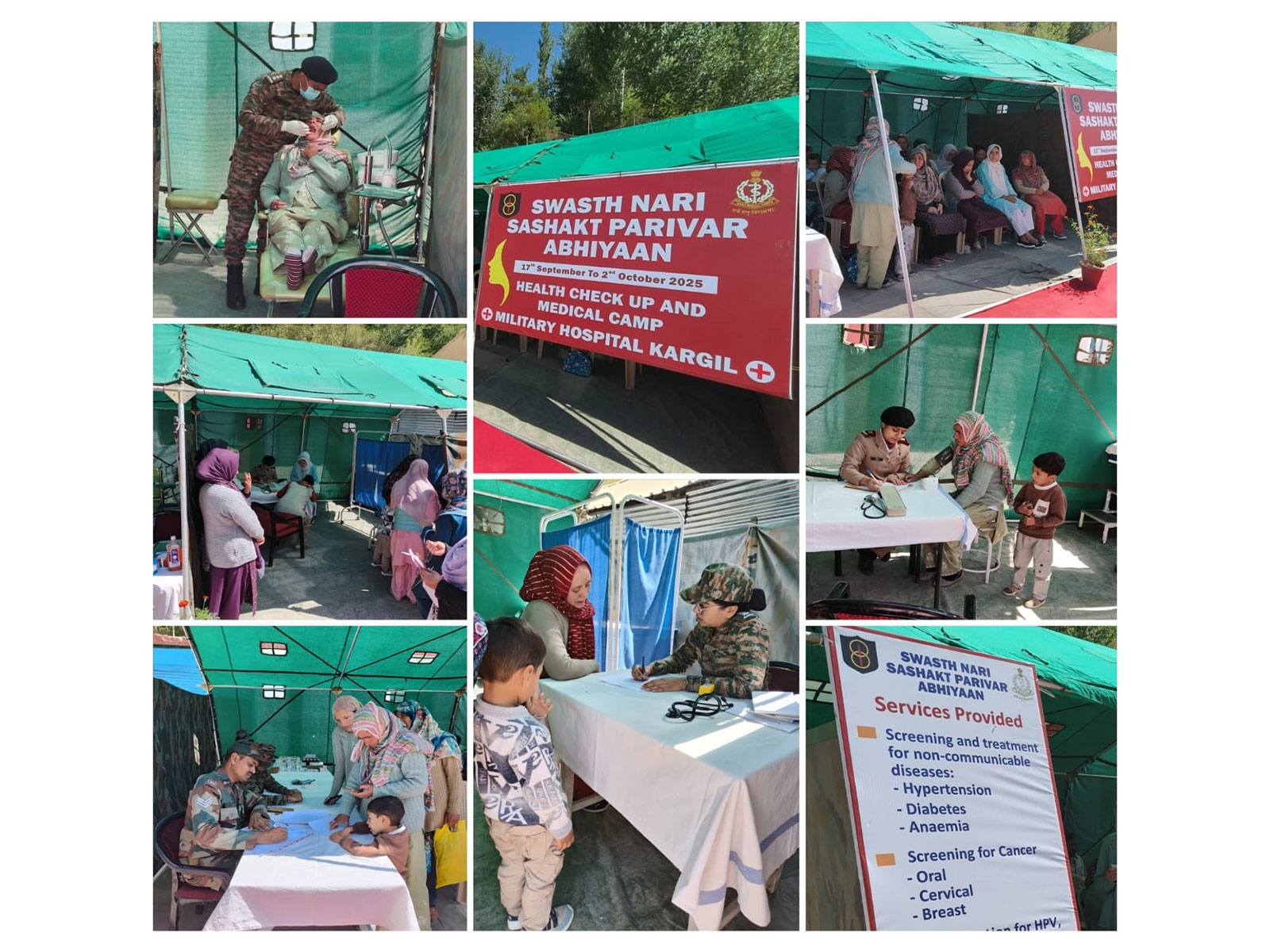 Camps organised by Indian Army (Photo Credit: Indian Army)