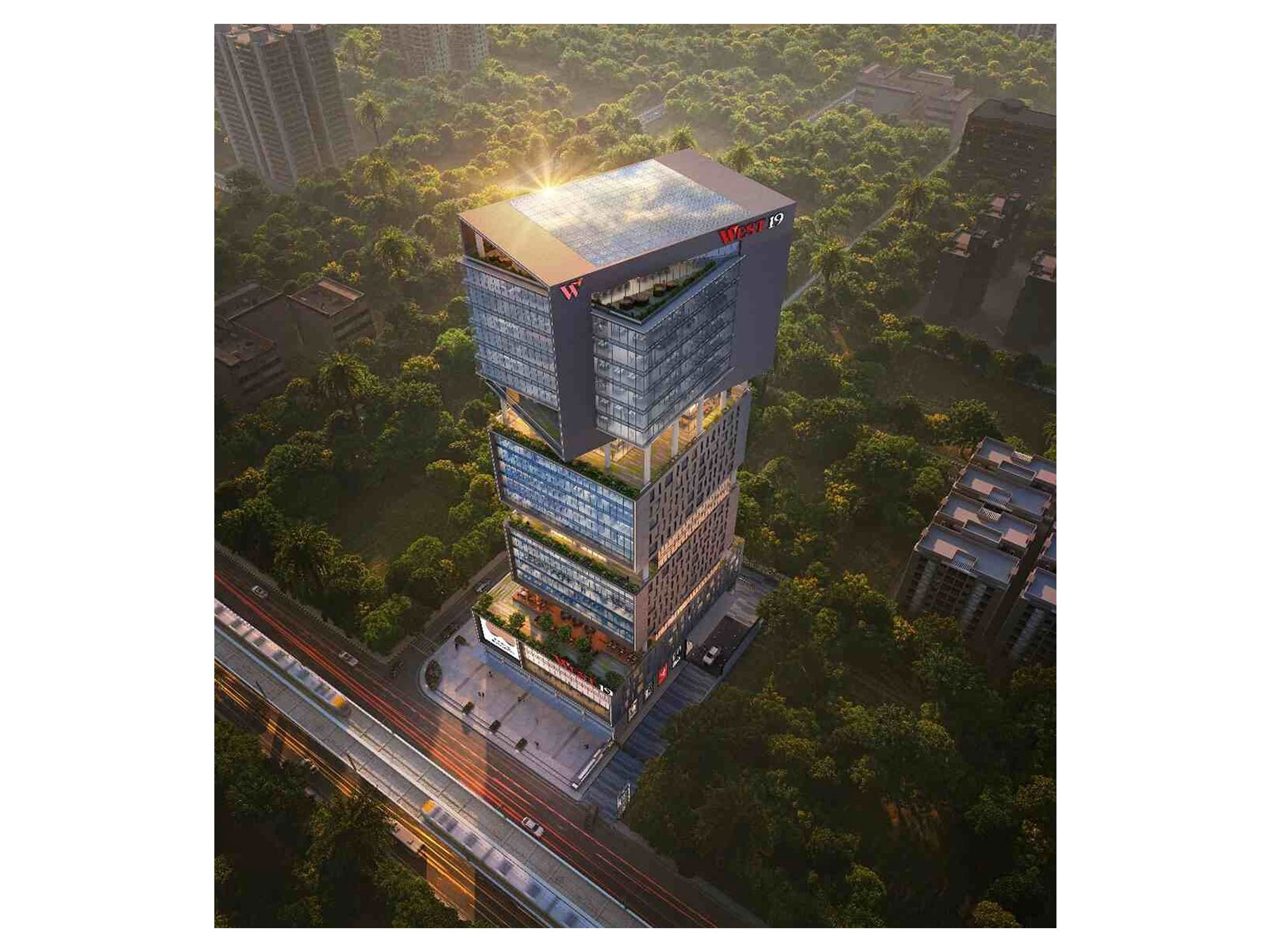 West 19: Central India’s Tallest Commercial Tower Rising in Nagpur