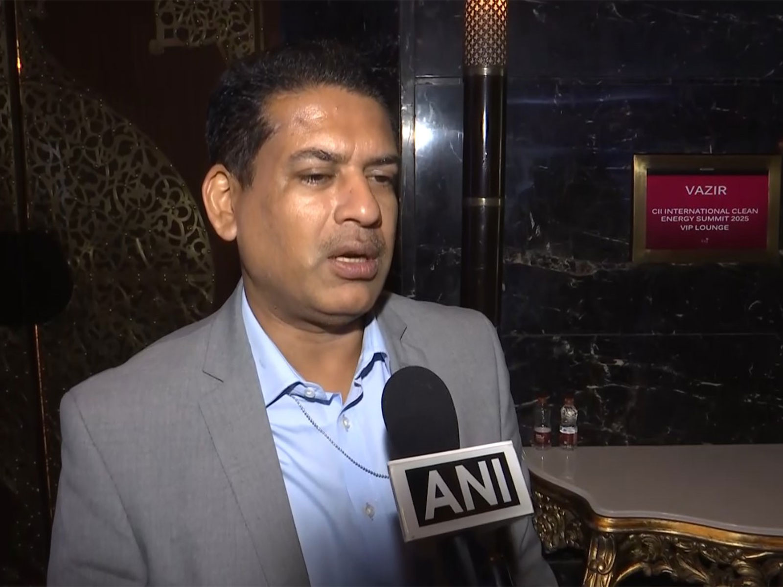 Ministry of New and Renewable Energy (MNRE) Secretary Santosh Kumar Sarangi (Image: ANI)