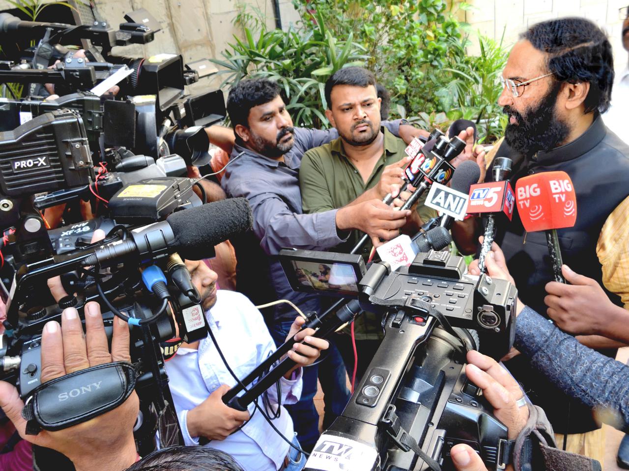 Irrigation and Civil Supplies Minister Capt N Uttam Kumar Reddy. (Photo/ANI)