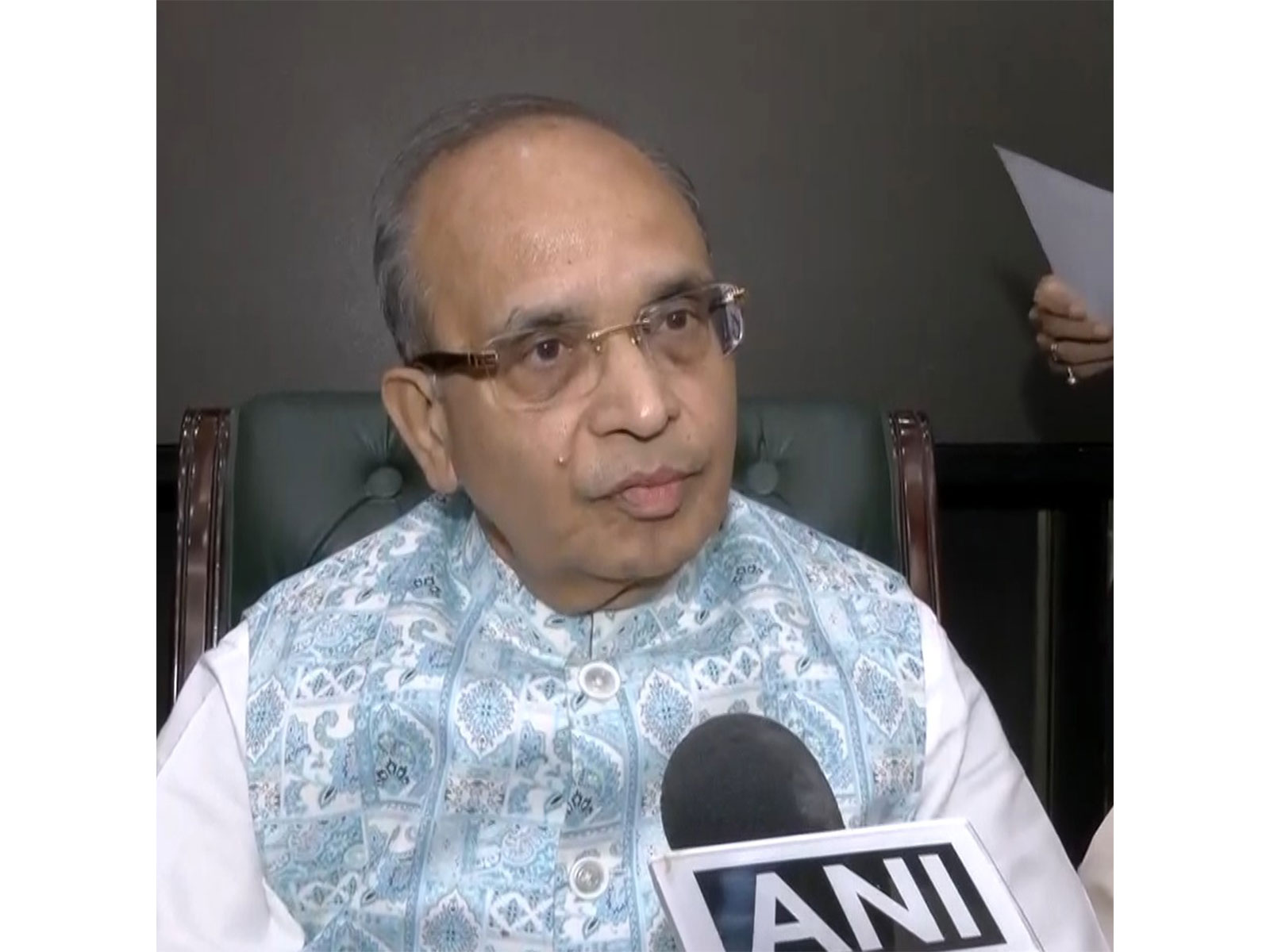 President of Luv Kush Ramila Committee, Arjun Kumar (Photo/ANI)