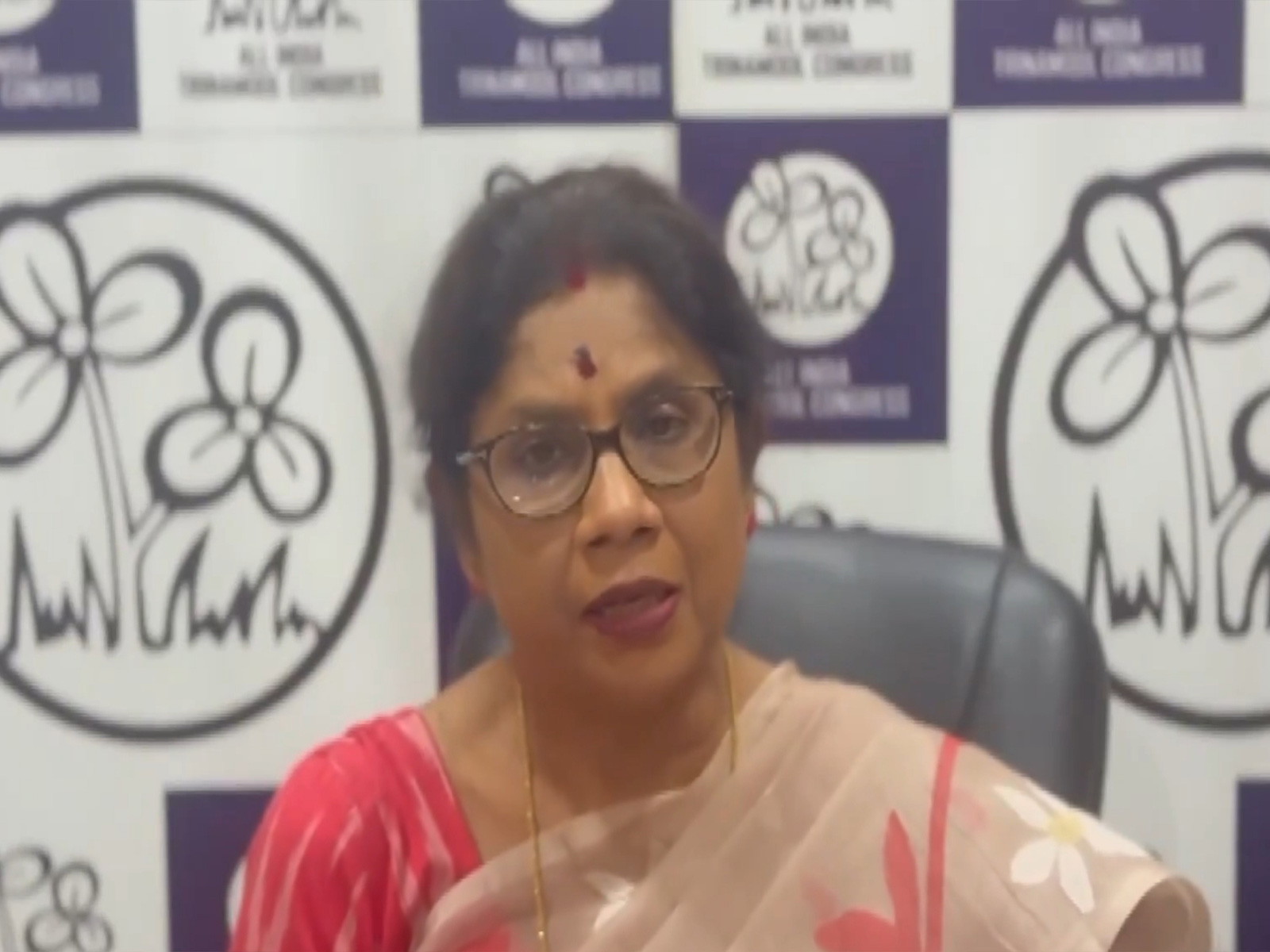 Trinamool Congress leader and West Bengal Minister Shashi Panja (Photo: x/@AITCofficial)