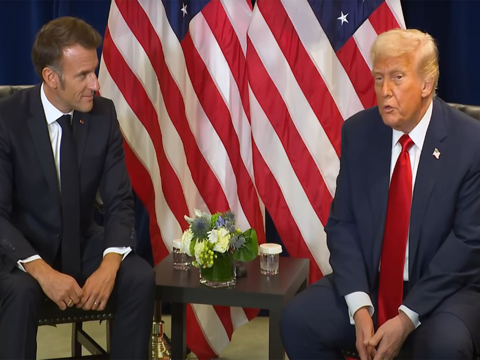 French President Emmanual Macron with US President Donald Trump (Photo/WhiteHouse)