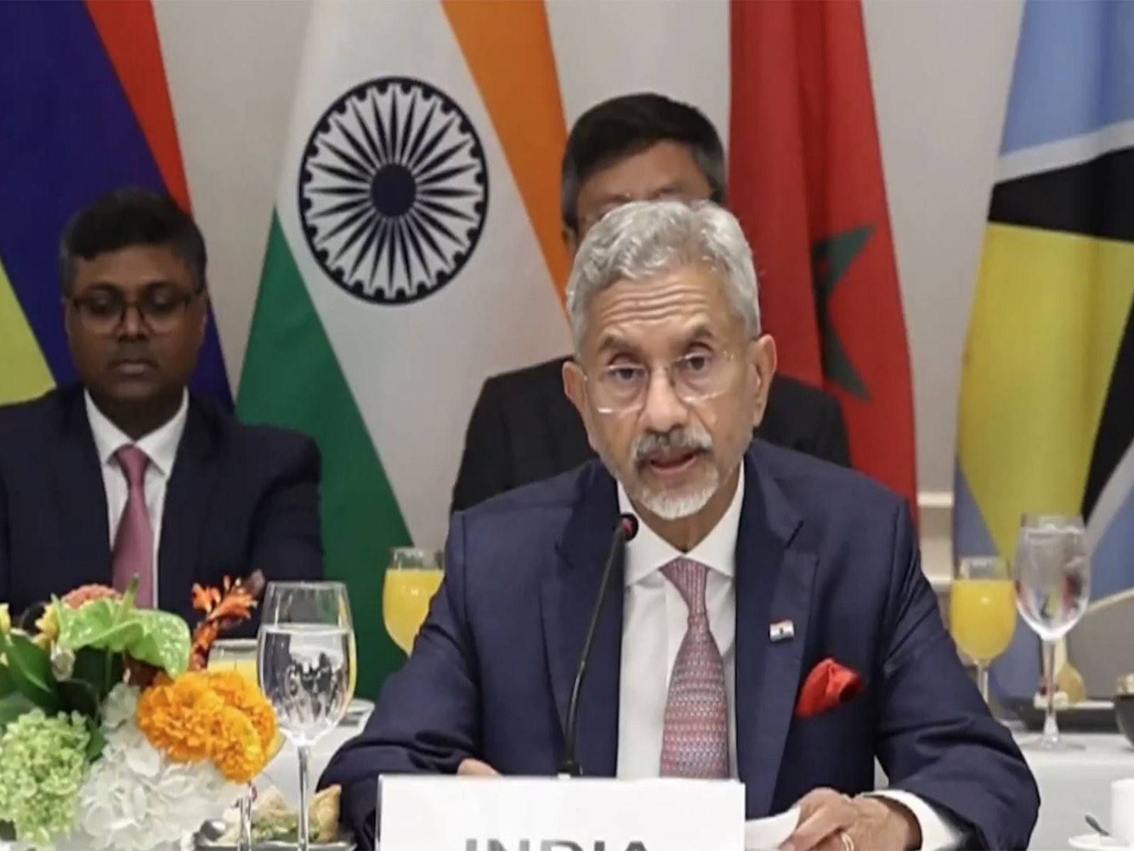 External Affairs Minister S Jaishankar at Like-Minded Global South Countries meet (Photo/ANI))