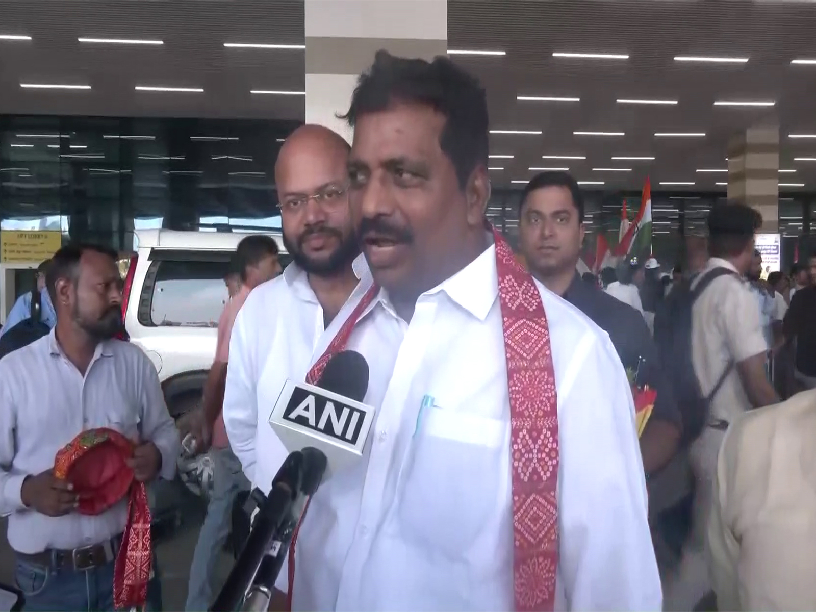 Congress MP K Suresh (Photo/ANI)