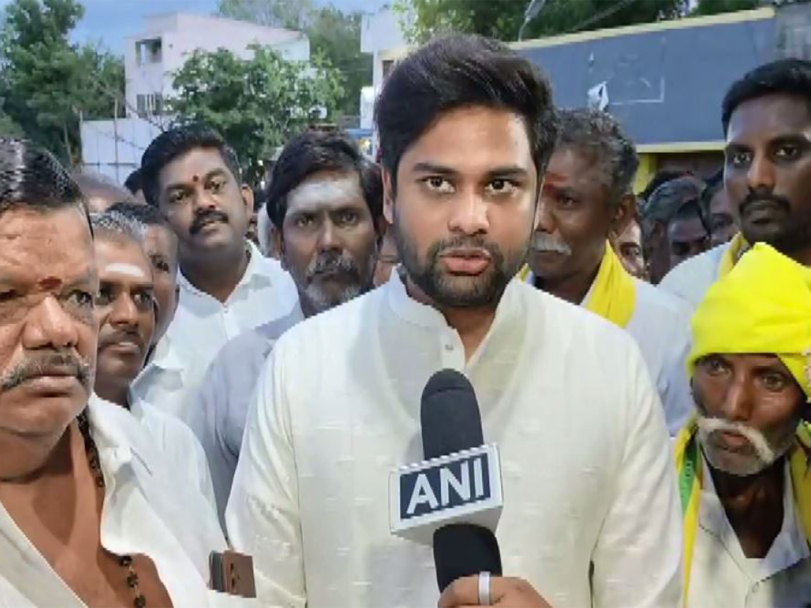  Erstwhile 42nd titular king of the Ettayapuram Samasthanam, Chaitanya Raja (Photo/ANI)