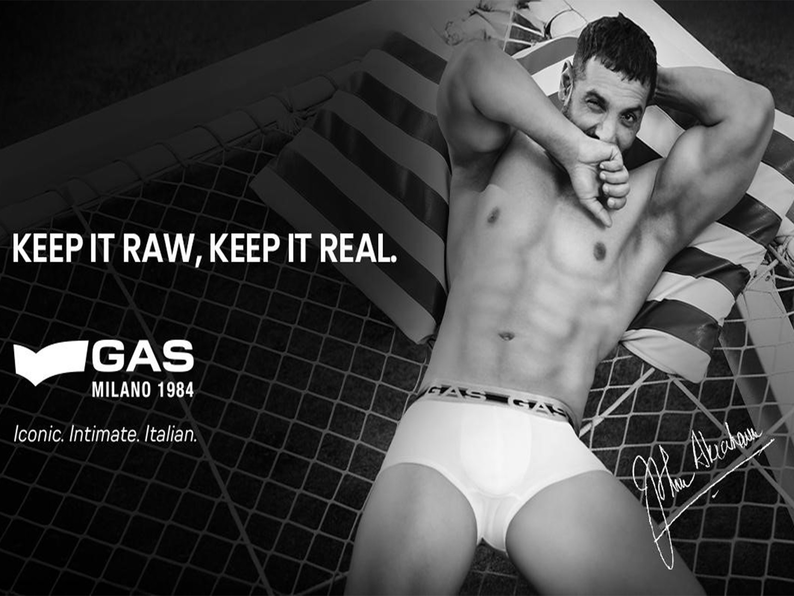 GAS Milano launches Innerwear Collection with its Brand Ambassador John Abraham