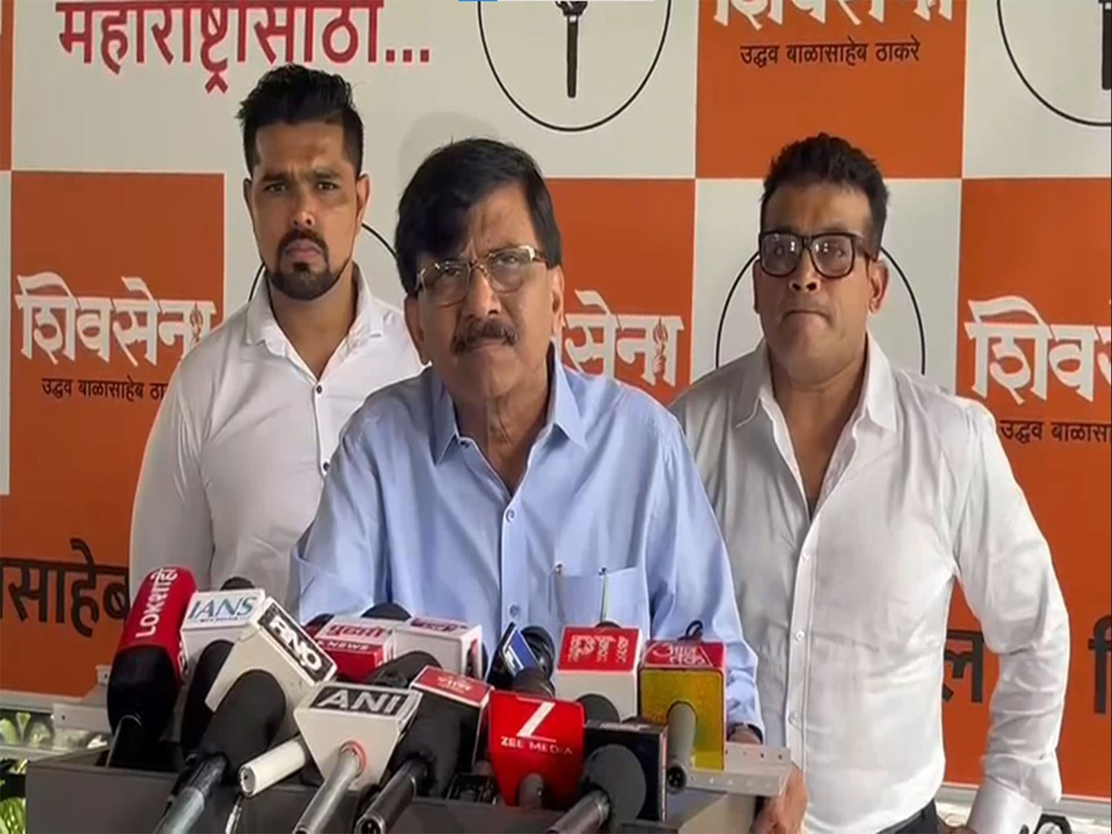 Shiv Sena (UBT) MP Sanjay Raut (Photo/ANI)