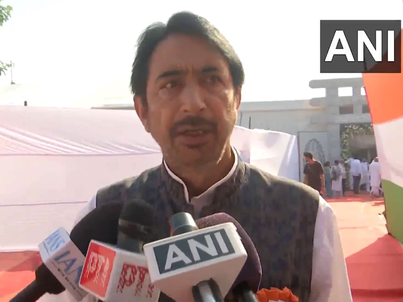 Congress general secretary Ghulam Ahmad Mir (Photo/ANI)