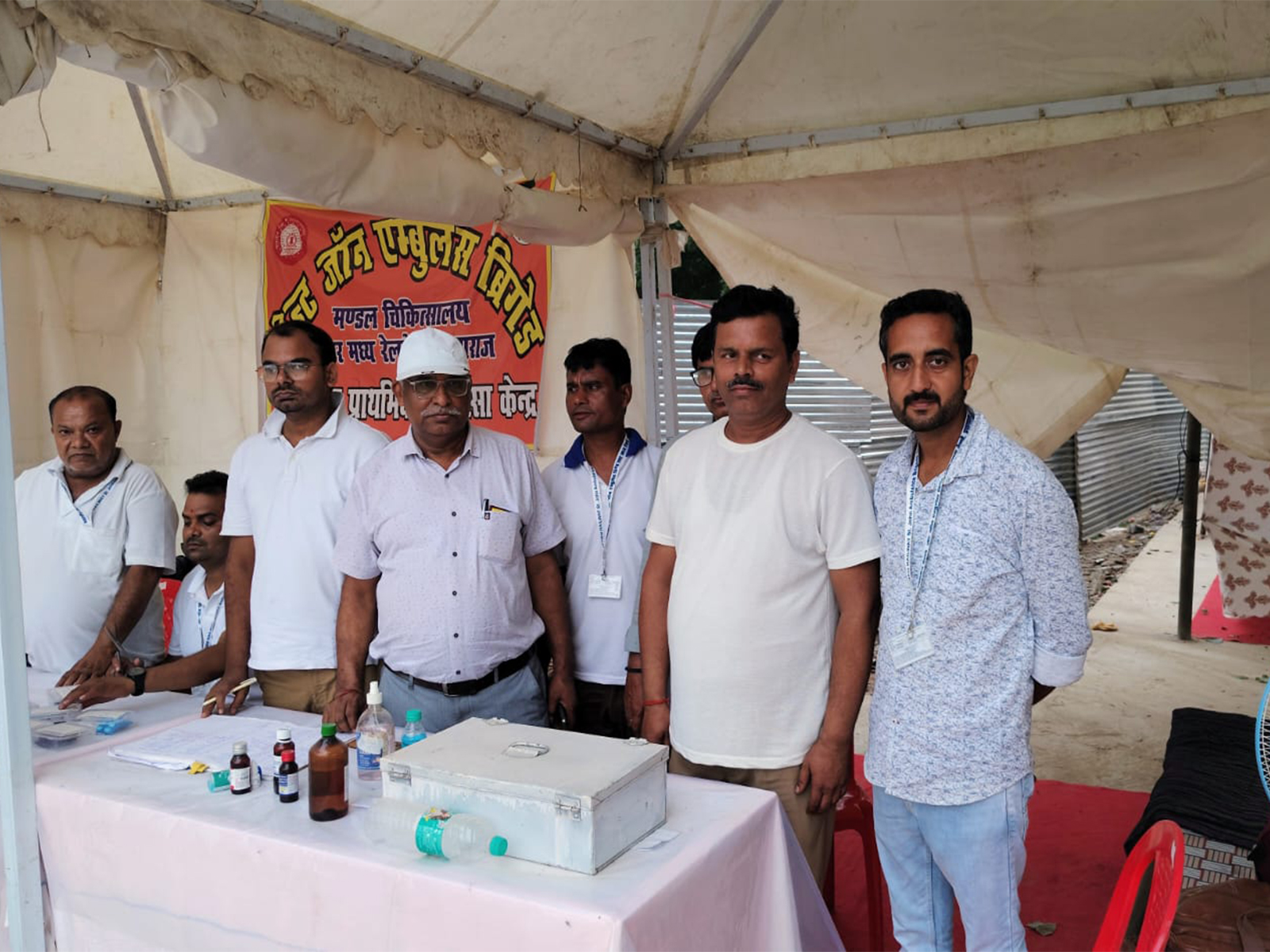 Vindhyachal Railway Station gears up with special facilities for Shardiya Navratri Mela (Photo/ANI)