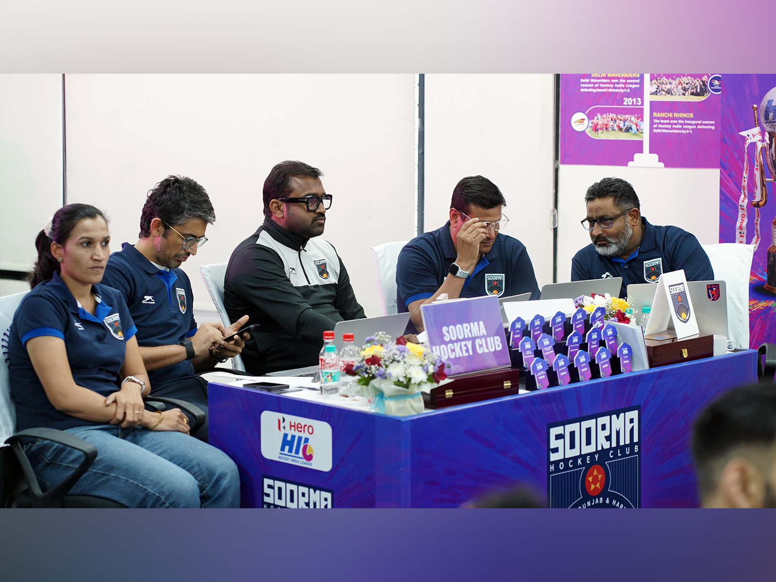 Sorma Hockey club during players auction (Photo: Hockey India)