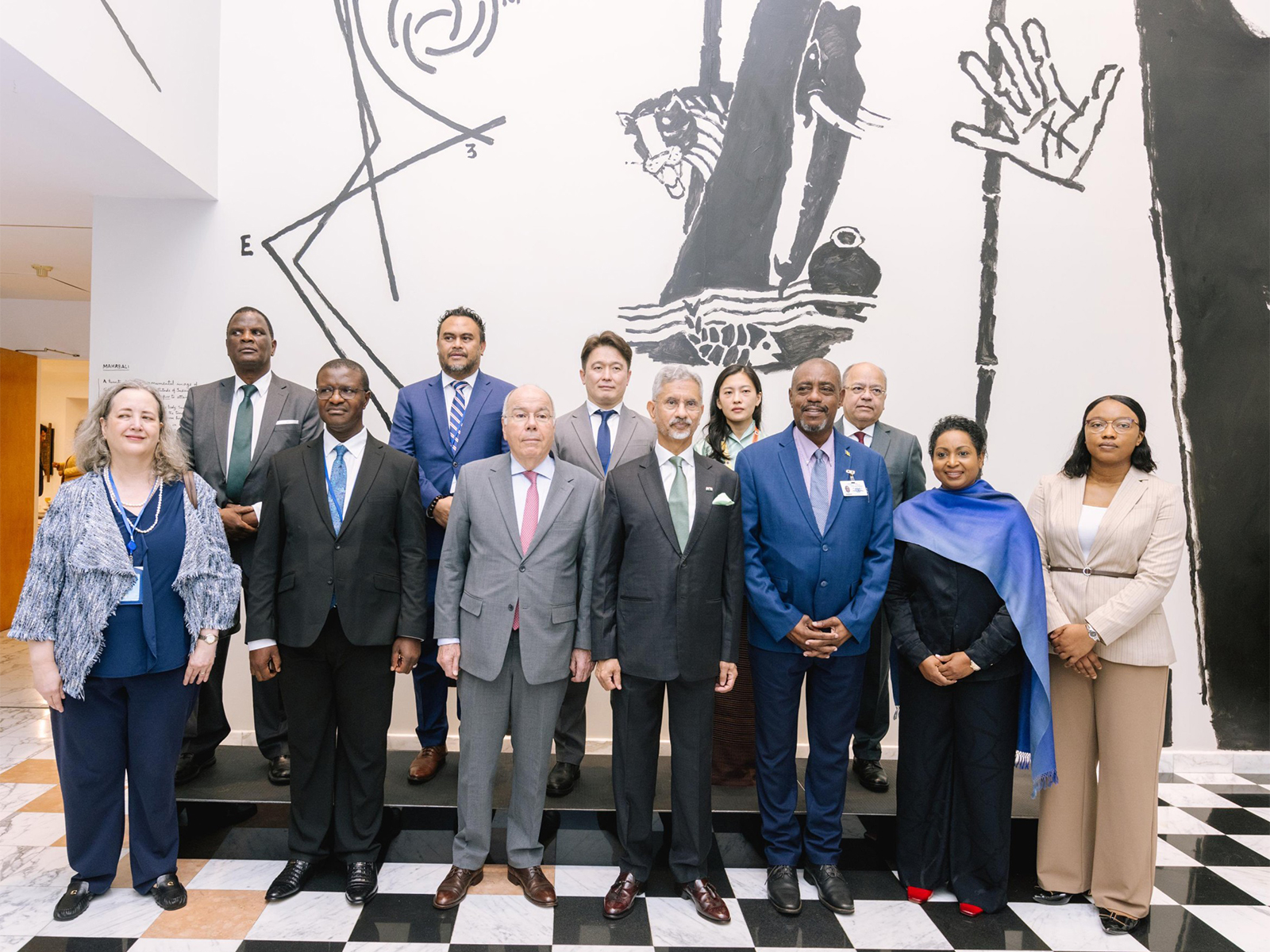 External Affairs Minister S Jaishankar hosts the 2nd edition of the L69-C10 joint ministerial in New York (Image: X/@DrSJaishankar)