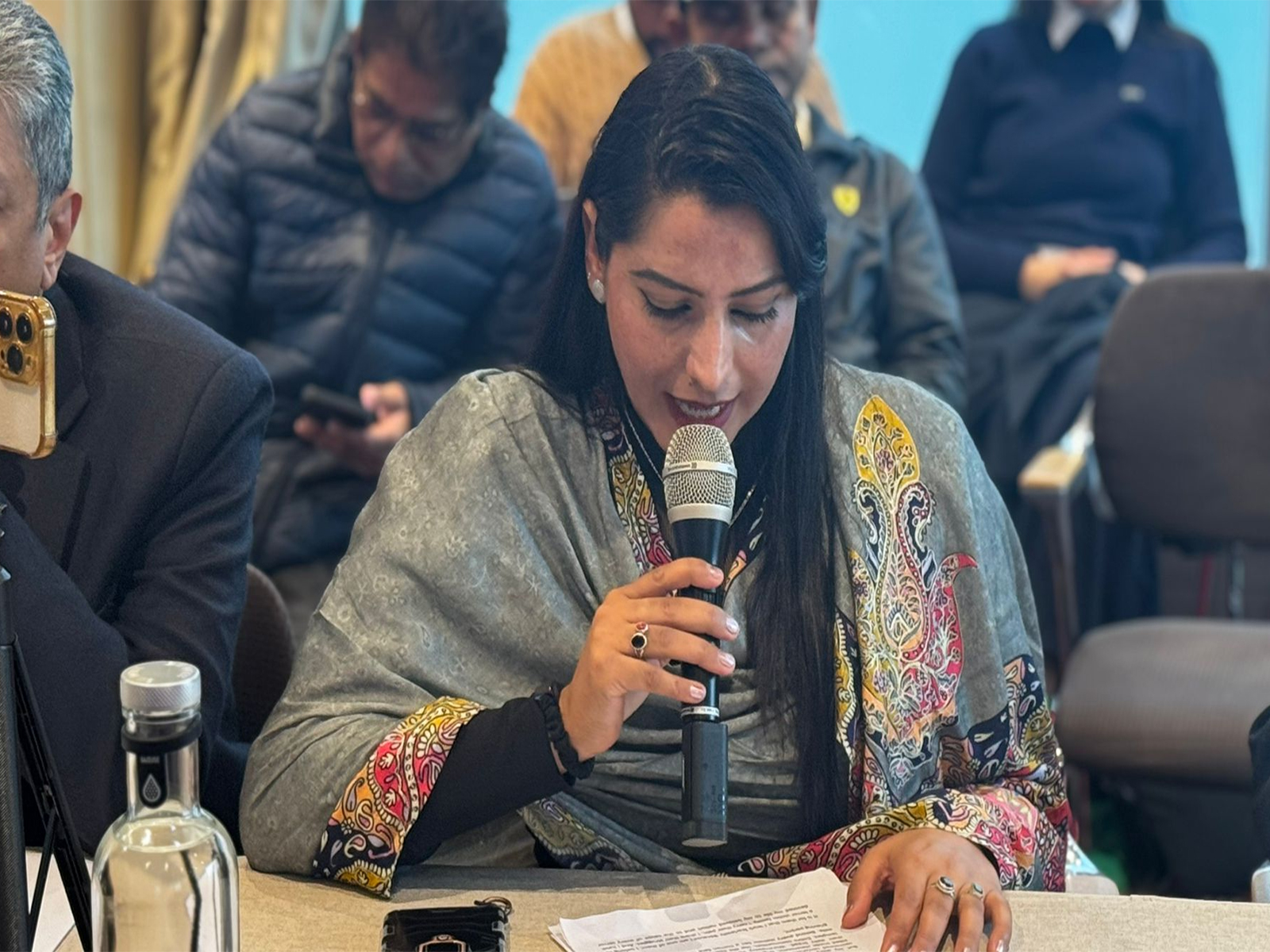 Prominent Kashmiri human rights activist and survivor of terrorism, Tasleema Akhter (Photo/ANI)