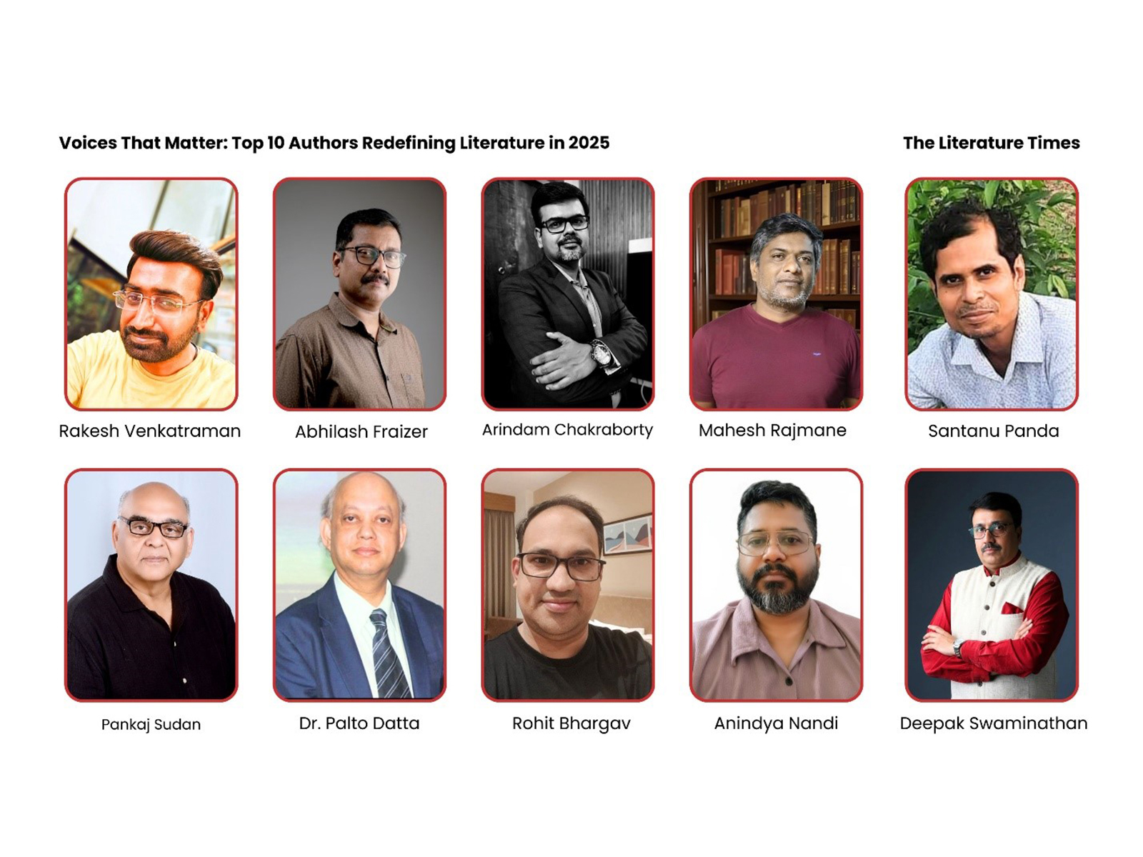 Voices That Matter: Top 10 Authors Redefining Literature in 2025