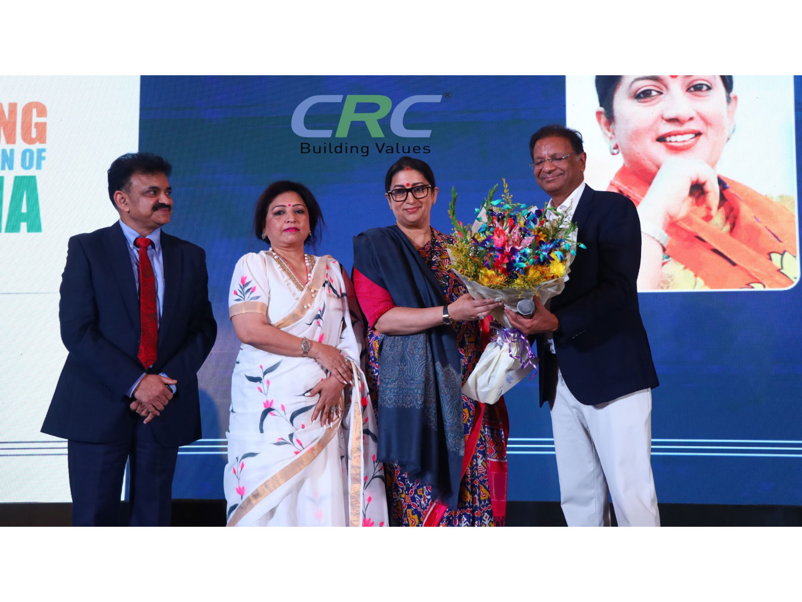 CRC Group Felicitates India’s Medal-Winning Women Boxers, Smriti Irani Graces the Ceremony