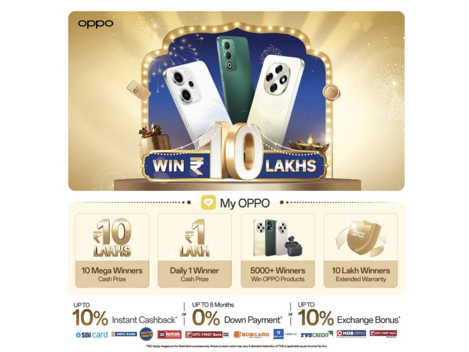 OPPO Launches the Reno14 5G Diwali Edition, Featuring Industry-First Heat-Sensitive Colour-Changing Technology for India