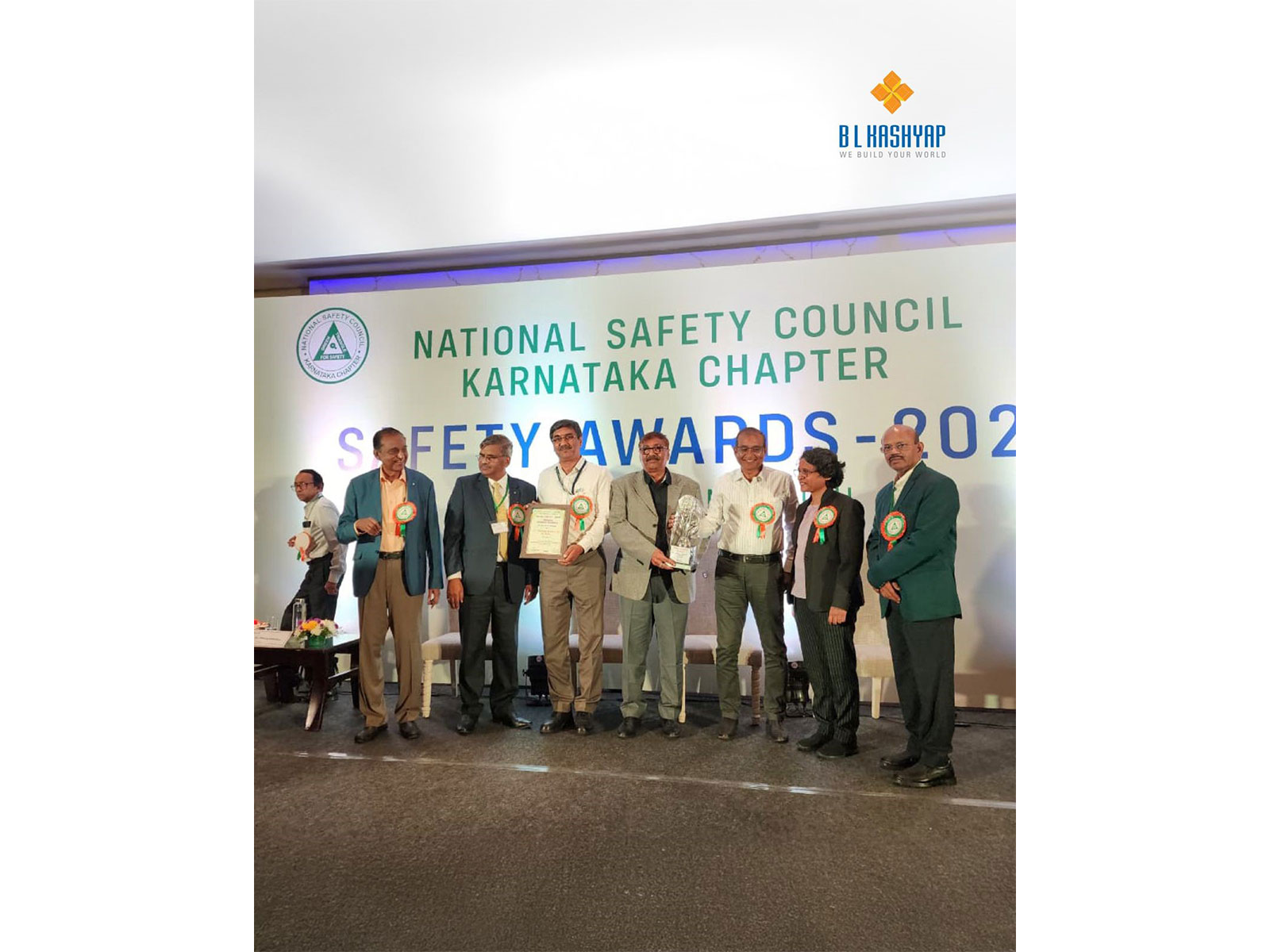 B L Kashyap earns multiple National Safety Council honours for its exemplary project safety standards in Bengaluru