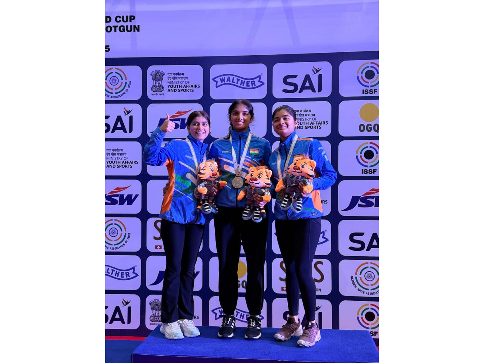 ISSF Junior World Cup: India takes early lead, sweeps women's 50 m prone event podium