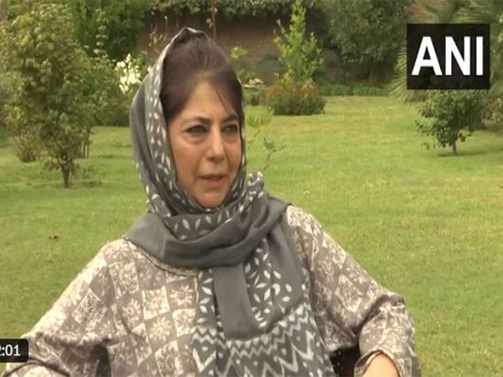 PDP chief Mehbooba Mufti (Photo/ANI) 