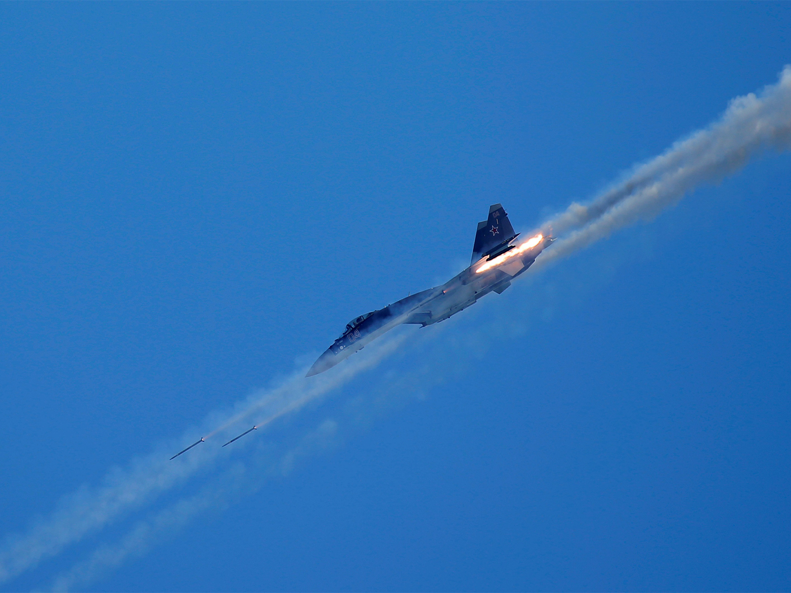 Russian Su-35 fighter jet (Photo/Reuters) Russian Su-35 fighter jet (Photo/Reuters)