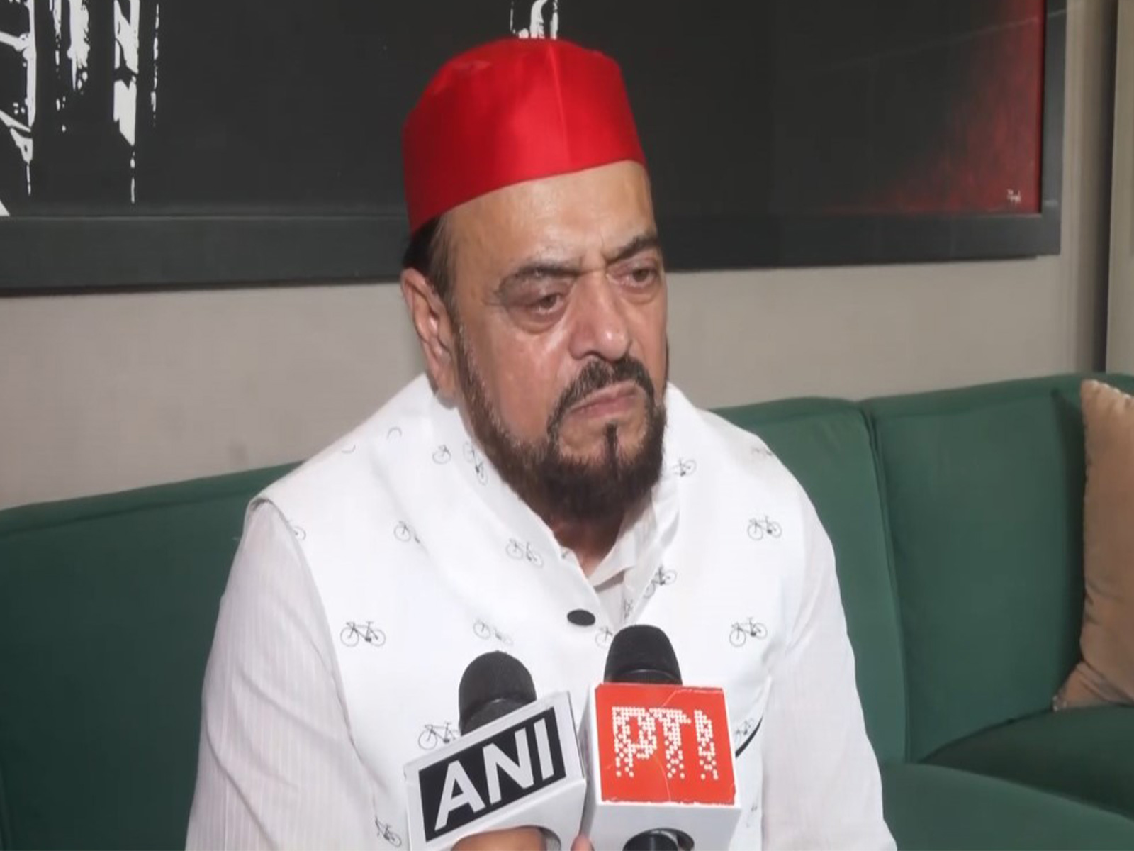 Samajwadi Party President Maharashtra  Abu Asim Azmi (Photo/ANI)