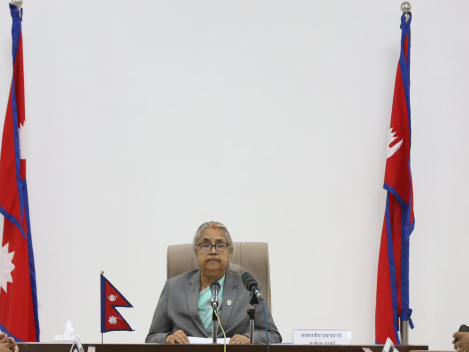 Interim Prime Minister of Nepal, Sushila Karki (Photo/ANI) Interim Prime Minister of Nepal, Sushila Karki (Photo/ANI)