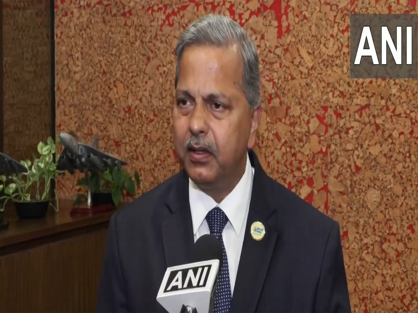 HAL Chairman and Managing Director DK Sunil (Photo/ANI)