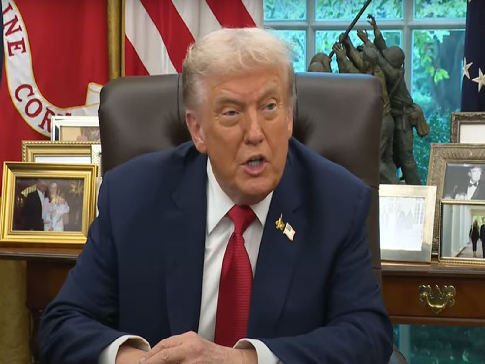 US President Donald Trump (Photo/The White House/YouTube) US President Donald Trump (Photo/The White House/YouTube)