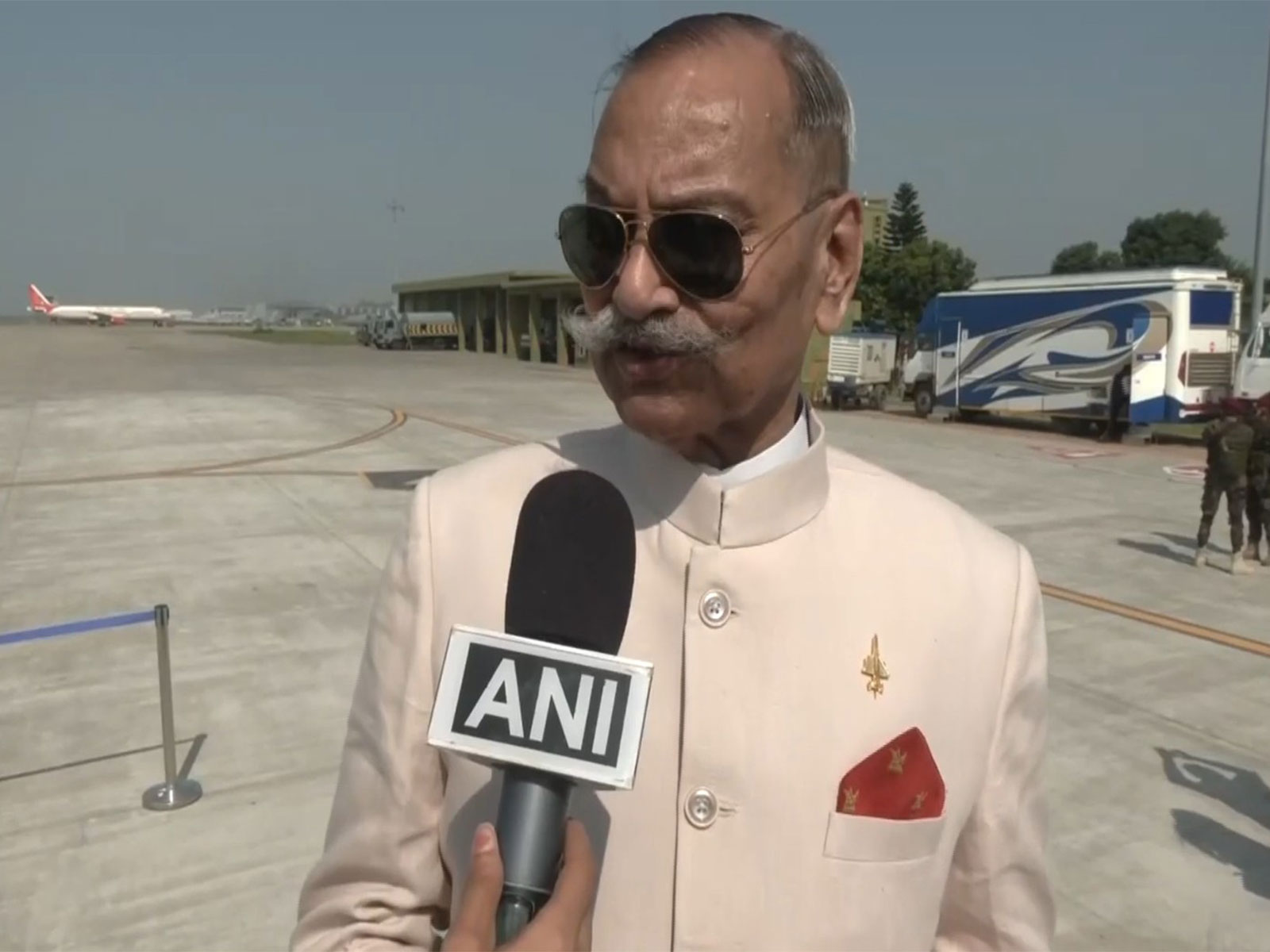 Squadron leader SS Tyagi (Photo/ANI)