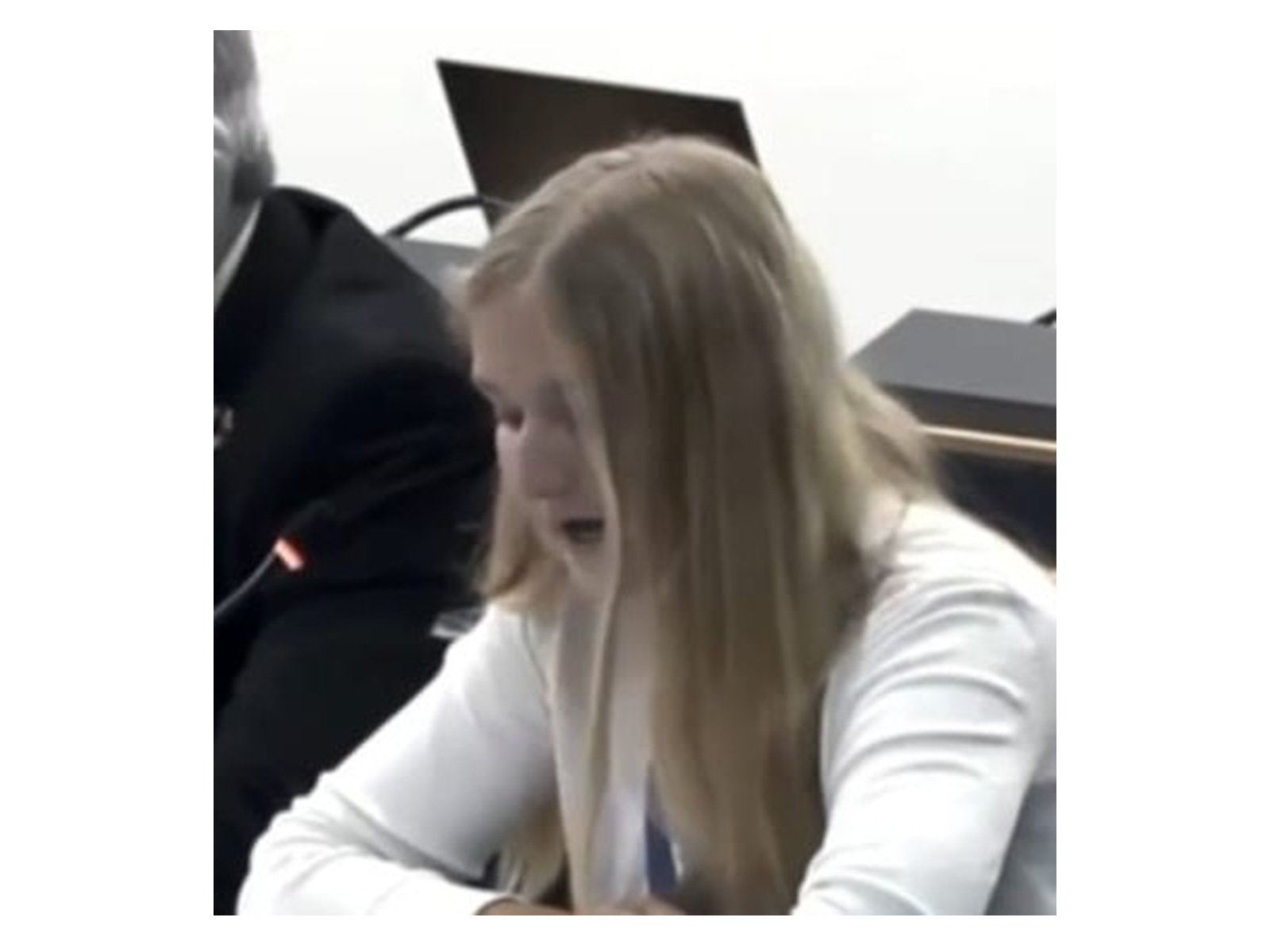 UN-EU Human Rights Officer, Charlotte Zehrer from Global Human Rights Defence (GHRD) (Photo/UNTV)