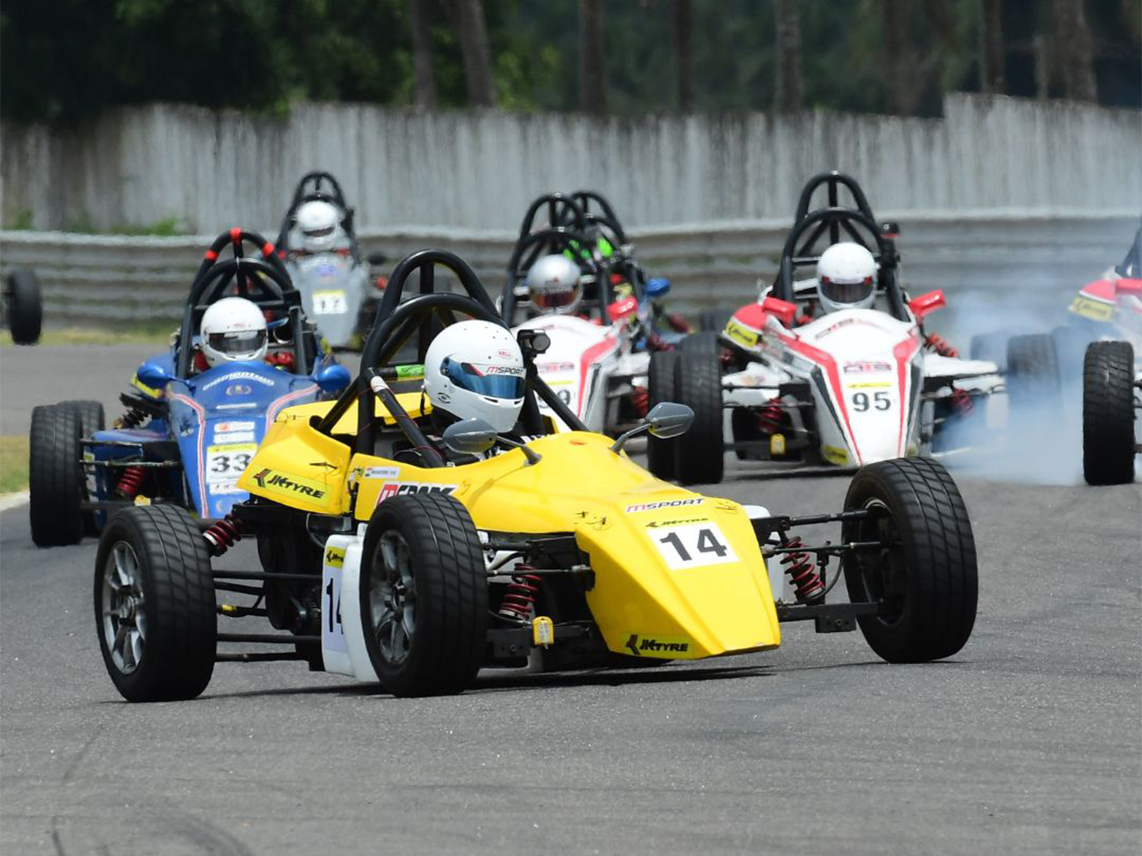 Jk Tyre racing. (Photo/Courtesy: JK Tyre) 