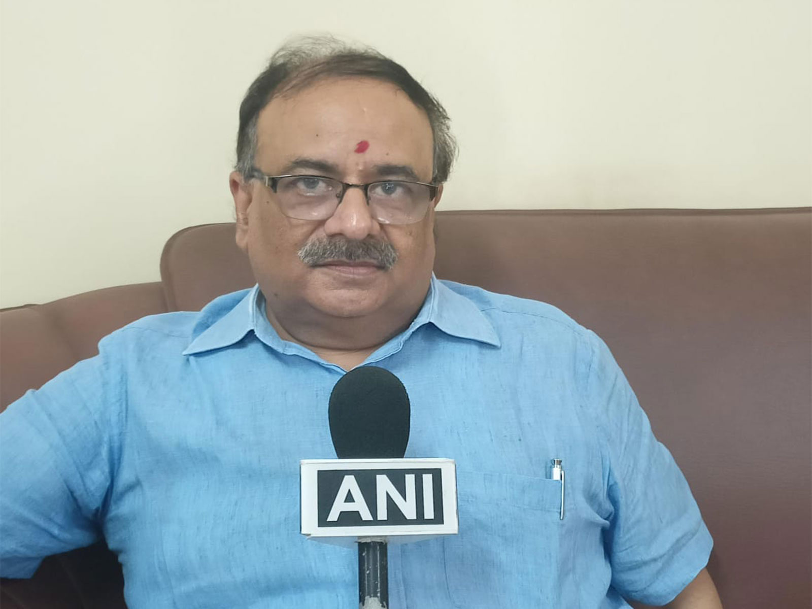 Prof. Deepak Sharma, Registrar of Tripura University (Photo/ANI)