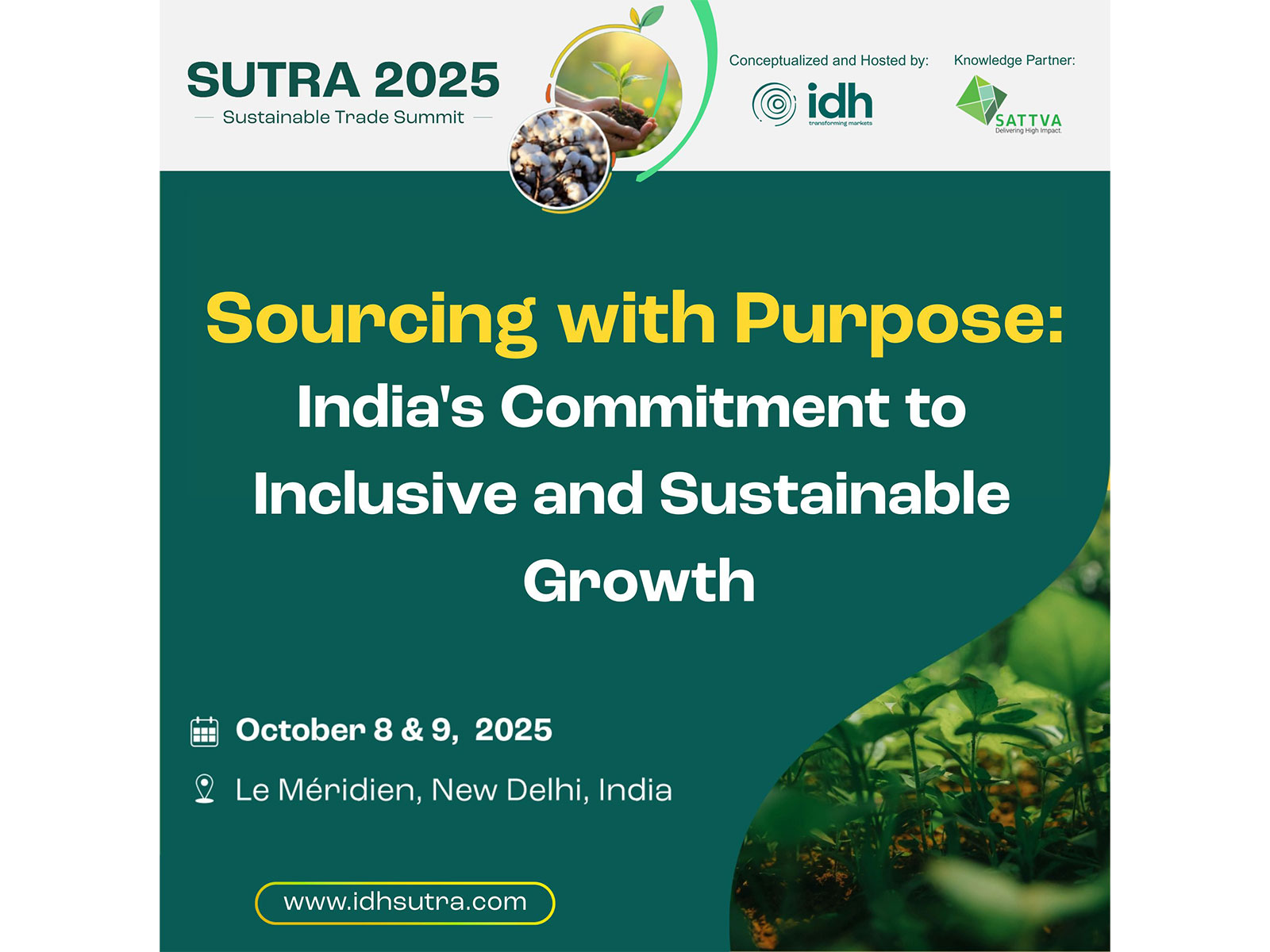 Mark your calendars! #SUTRA2025 returns on Oct 8-9, New Delhi