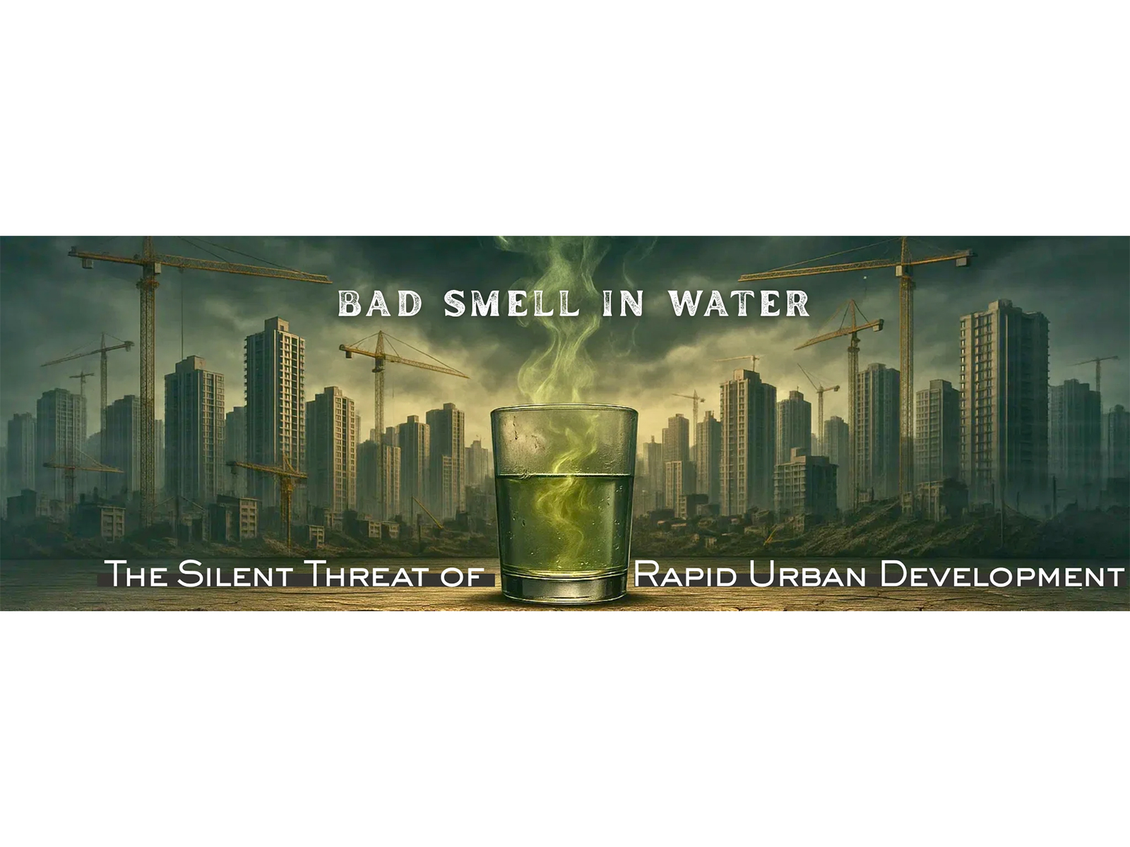 Bad Smell in Water: The Silent Threat of Rapid Urban Development 