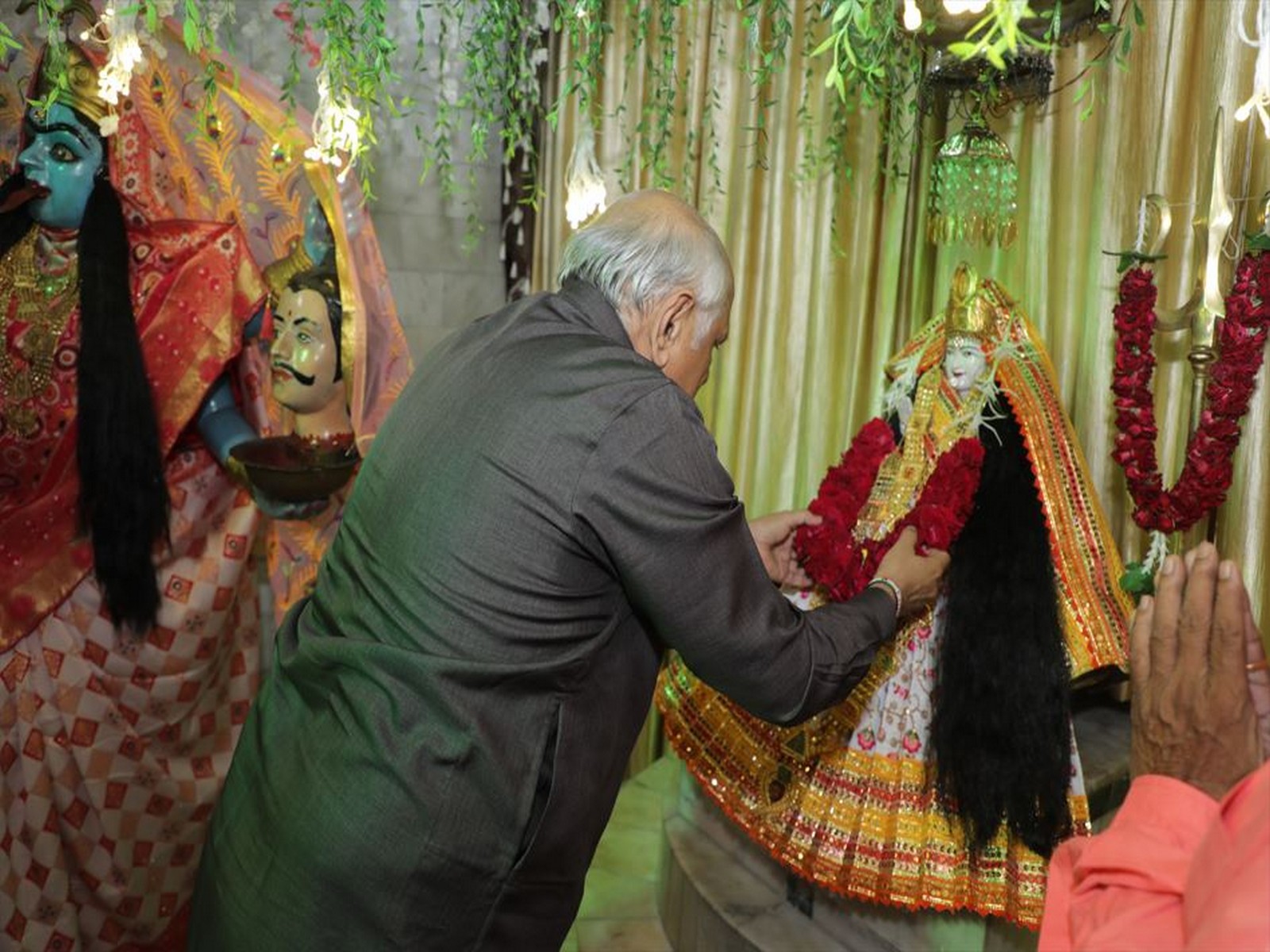 Gujarat CM Bhupendra Patel at Garba event in Ahmedabad (File Photo/ANI)