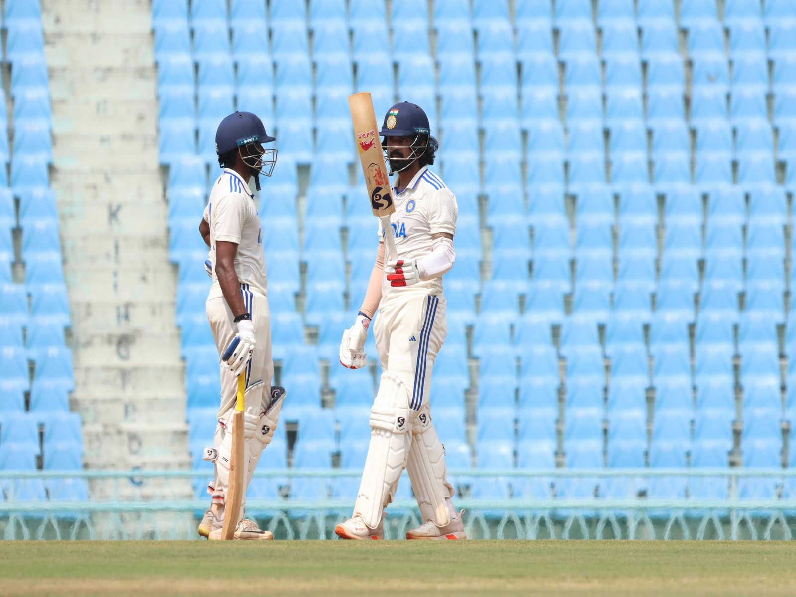 Sai Sudharsan and KL Rahul (Photo: @BCCI X)